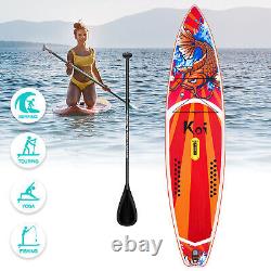 11'Inflatable Stand Up Paddle Board SUP with Adjustable Paddle & complete kit