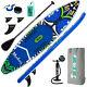11'inflatable Stand Up Paddle Board Sup With Adjustable Paddle, With Complete Kit