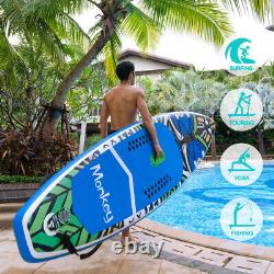11'Inflatable Stand Up Paddle Board SUP with Adjustable Paddle, with complete kit