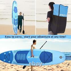 11ft Inflatable Stand Up Paddle Board SUP Surfboard Complete Surfing Kit