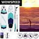 11ft Inflatable Stand Up Paddle Board Sup Surfboard Complete Surfing Kit Kayak