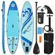 11ft Inflatable Stand Up Paddle Board Sup Surfboard With Kayak Seat Deck Non-slip