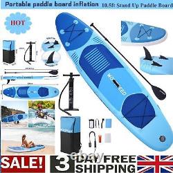 11ft Inflatable Surfboard Stand Up Paddle Board SUP Complete Surfing Kit NEW UK