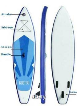 12ft Inflatable Stand Up Paddle SUP Board Surfing Surf Board Paddleboard 3.8M