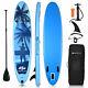 297cm/9.7ft Isup Inflatable Stand Up Surfing Board Soft Surf Paddle Board Withpump