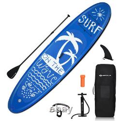 297x76x15CM Inflatable Stand Up Paddle Board Surfboard Surfing ISUP Water PVC