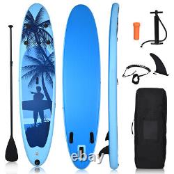 297x76x16CM Inflatable Stand Up Paddle Board Surfboard Surfing ISUP Water PVC