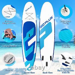 305cm Inflatable Stand Up Paddle Board SUP 6 Thick SUP Surfboard Non-Slip Deck