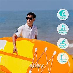 305cm Inflatable Stand Up Paddle Board with Adjustable Paddle, Travel Backpack