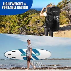 305x75x17cm Inflatable Stand Up Paddle Board Surfboard Non-Slip Deck With Paddle