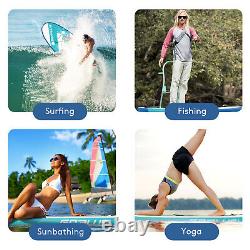 305x75x17cm Inflatable Stand Up Paddle Board Surfboard Non-Slip Deck With Paddle