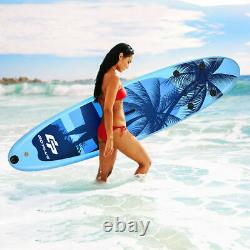 335CM/11FT ISUP Inflatable Stand Up Surfing Board Soft Surf Paddle Board WithPump