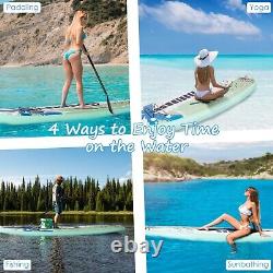 335 x 76 x 15cm Inflatable Stand Up Paddle Board SUP Kit withNon-slipping Deck