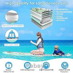 335 x 76 x 15cm Inflatable Stand Up Paddle Board SUP Kit withNon-slipping Deck