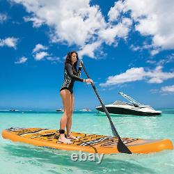 335x76x15CM Inflatable Stand Up Paddle Board Surfboard Surfing SUP Accessories