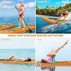 335x76x15CM Inflatable Stand Up Paddle Board Surfboard Surfing SUP Accessories