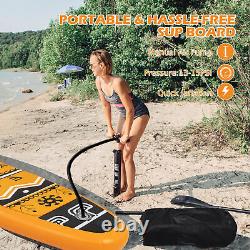 335x76x15CM Inflatable Stand Up Paddle Board Surfboard Surfing SUP Accessories