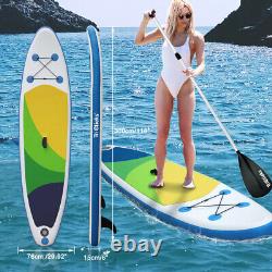 3Fins Inflatable 10FT Paddle Board SUP Stand Up Paddleboard surfing paddle board