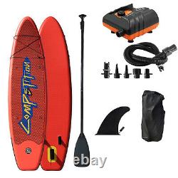 3.2m Inflatable Stand Up Paddle Board SUP Surfboard With Electric Air Pump g F5H8