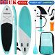 3 Fins Inflatable Sup Paddle Board 10ft Stand Up Paddleboard Kayak 6 Thick Uk