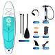 9'6 Inflatable Stand Up Paddle Board Sup Isup Paddleboard Surf With Kit