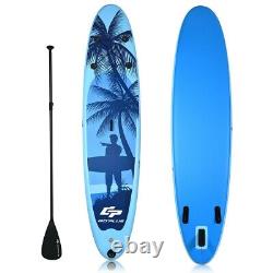 9.8 Feet Inflatable Stand Up Paddle Board SUP Surfboard Non-Slip Deck