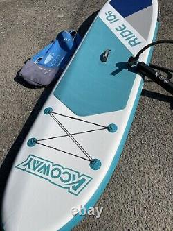 ACOWAY Inflatable Stand Up Paddle Board, 10'6 ×32/33 × 6 Plus Pump