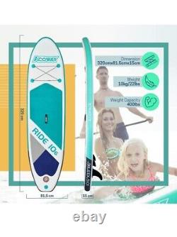 ACOWAY Inflatable Stand Up Paddle Board, 10'6 ×32 × 6 Sup