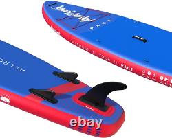 AQUAPLANET Inflatable Stand Up Paddle Board Kit Pace 10.6 Foot Ideal for &