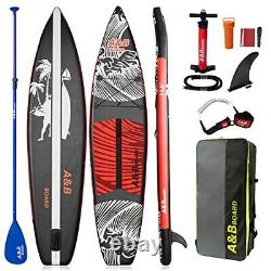 A&BBOARD Inflatable Stand Up Paddle Board 11'6''x32''x6'' SUP Board Paddle board