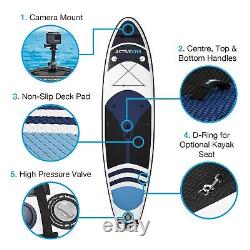 Active Era Inflatable Stand Up Paddle Board & Sit On Kayak 320x78x15cm