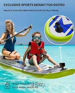Airefina SUP Paddle Board with Camera Mount(3358116cm), Inflatable Stand Up