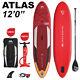 Aqua Marina Atlas 12'0 Inflatable Stand Up Paddle Board Isup 2021