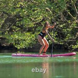 Aqua Marina CORAL 11'2 Inflatable Stand Up Paddle Board Package (iSUP)