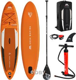 Aqua Marina Fusion, Inflatable Stand Up Paddle Board iSUP Package, 330 cm Orange