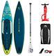 Aqua Marina Hyper 12'6 Inflatable Stand Up Paddle Board & Lightweight Fg Paddle