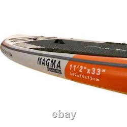 Aqua Marina MAGMA 11'2 Inflatable Stand Up Paddle Board Package (iSUP)