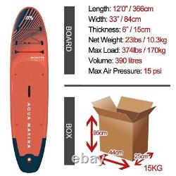 Aqua Marina MONSTER 12'10 / 366cm Inflatable Stand Up Paddle Board 2023/24