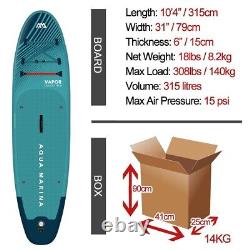 Aqua Marina VAPOR 10'4 / 315cm Inflatable Stand Up Paddle Board 2023/24