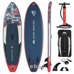 Aqua Marina WAVE 8'8 Inflatable Surfing Stand Up Paddle Board (Damaged Box)