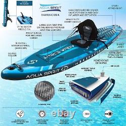 Aqua Spirit Barracuda SUP Inflatable Stand Up Paddle Board 2023 10'6x32x6