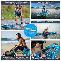 Aqua Spirit Barracuda SUP Inflatable Stand Up Paddle Board 2023 10'6x32x6