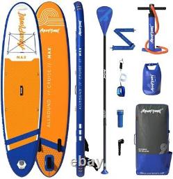 Aquaplanet 10ft 6' MAX Stand-Up Inflatable Paddleboard Kit / Paddle Board Set