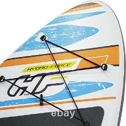 Bestway Hydro Force White Cap 10 ft Inflatable Stand Up Paddle Board SUP Surfing