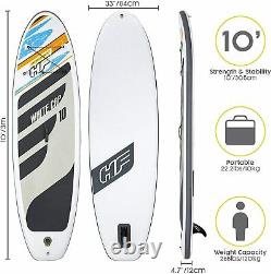 Bestway Hydro-Force White Cap Inflatable Stand Up Paddle Board SUP 3.05M/10'Long