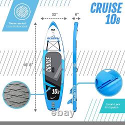 Bluefin Cruise SUP Package Stand Up Inflatable Paddle Board 6 Thick Kit
