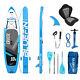Bluefin Cruise Stand Up Inflatable Paddle Board Kit 12' 12 Inch Blue
