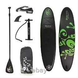 BluuFrog 10'6 SUP Inflatable Paddle board Green Stand Up Paddle Complete Kit
