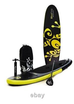 BluuFrog 10'6 SUP Inflatable Paddle board Yellow Stand Up Paddle Complete Kit