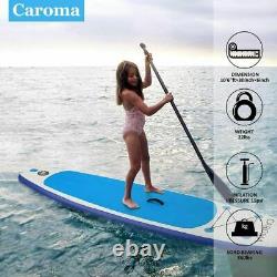 CAROMA 10.6FT Inflatable Stand Up Paddle SUP Board Surfing Board paddleboard UK